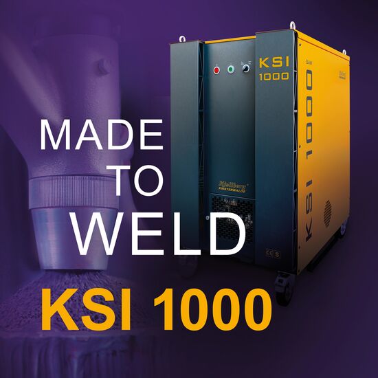 The KSI1000: Robust, sustainable and intuitive. (© Photo: Kjellberg Finsterwalde)