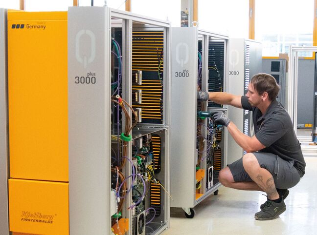 Produktion der Q 3000 plus